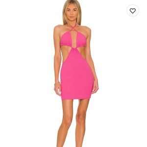 Shayley Mini Dress - Camila Coelho - Hot Pink
